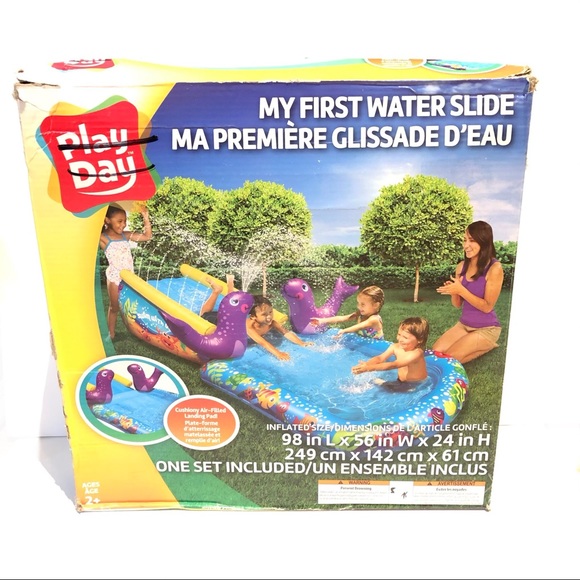 Play Day Other - SOLD! Play Day My First Water Slide Inflatable